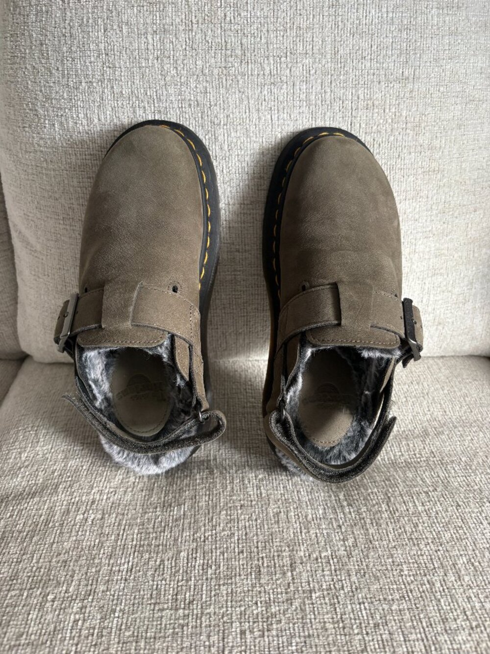 Dr Martins Jorge II Clog / Fur Lined